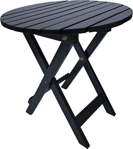 Outdoor wooden side table - wooden,