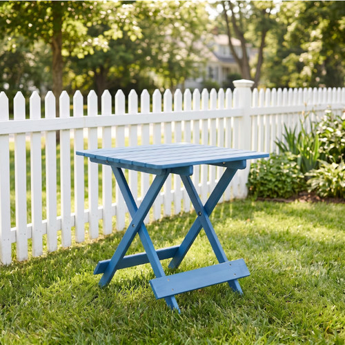 Solid wood folding square - solid,